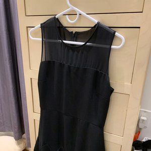 Sandro black cocktail dress